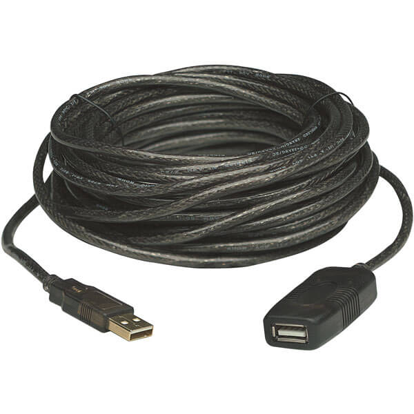 Cable USB de macho a hembra de 20 metros